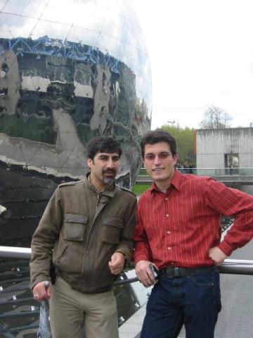 Mahdi & Christophe, cité des sciences, Paris