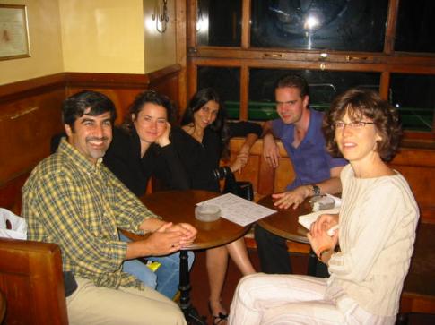 Cécile, Ivan, Sepideh, Ariane, Mahdi