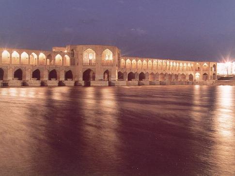 Iran, Ispahan Pole Khajou